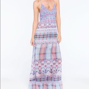 ANNA SUI for O'NEILL Cloud Burst Maxi Dress